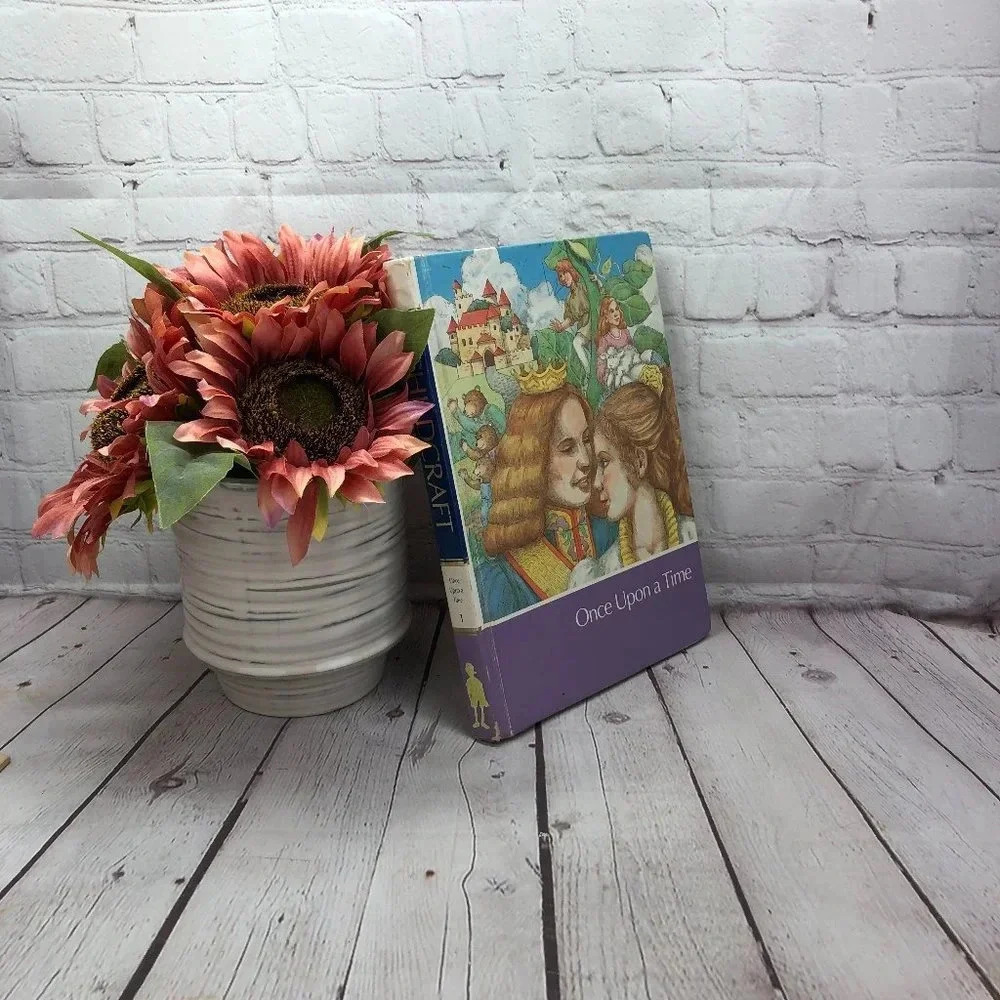 Vintage 1986 childcraft book Once upon a time volume1